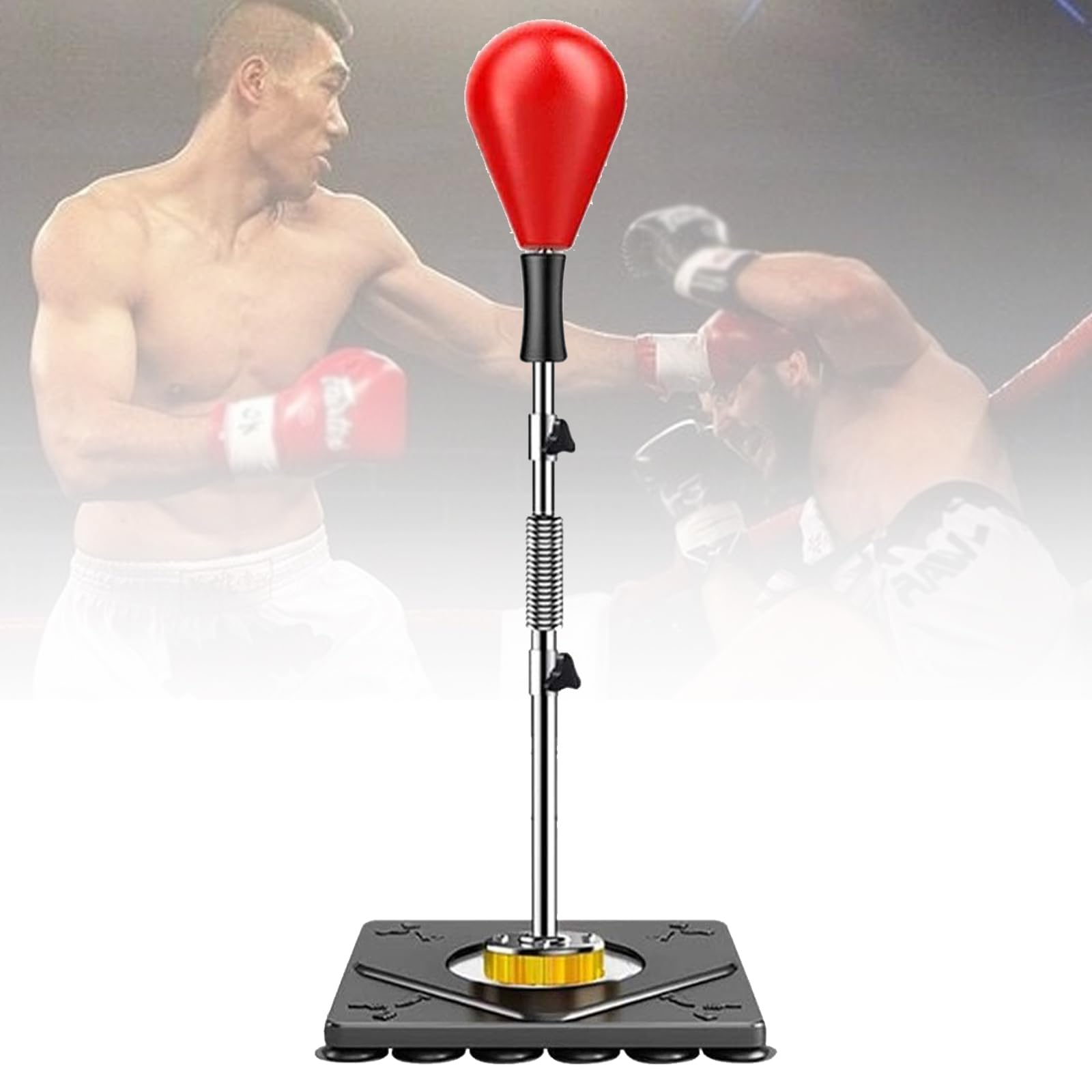 Boxing Speed Reflex Ball, Höhenverstellbare Trainingstasche für Erwachsene und Kinder