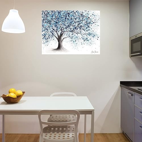 Miniatura 3 de Fine Art Canvas Lienzo decorativo para pared de árbol marino del artista Ashvin Harrison para sala de estar, dormitorio, baño, cocina, oficina, bar,