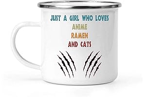 Christmas Noodles Cat and Anime Novelty Mug