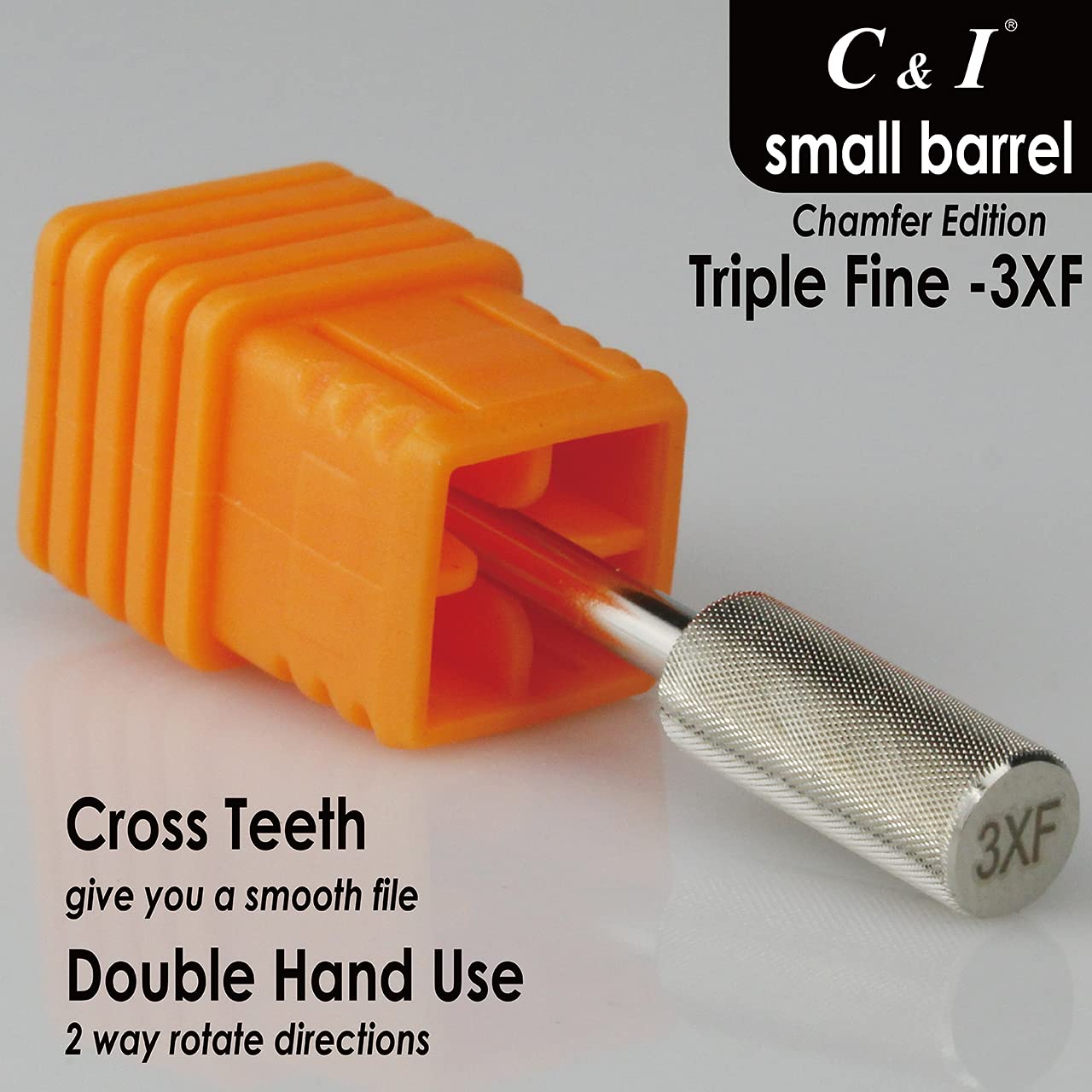 C & I Small Barrel Nail Drill Bit, Chamfer Edition - Image 3
