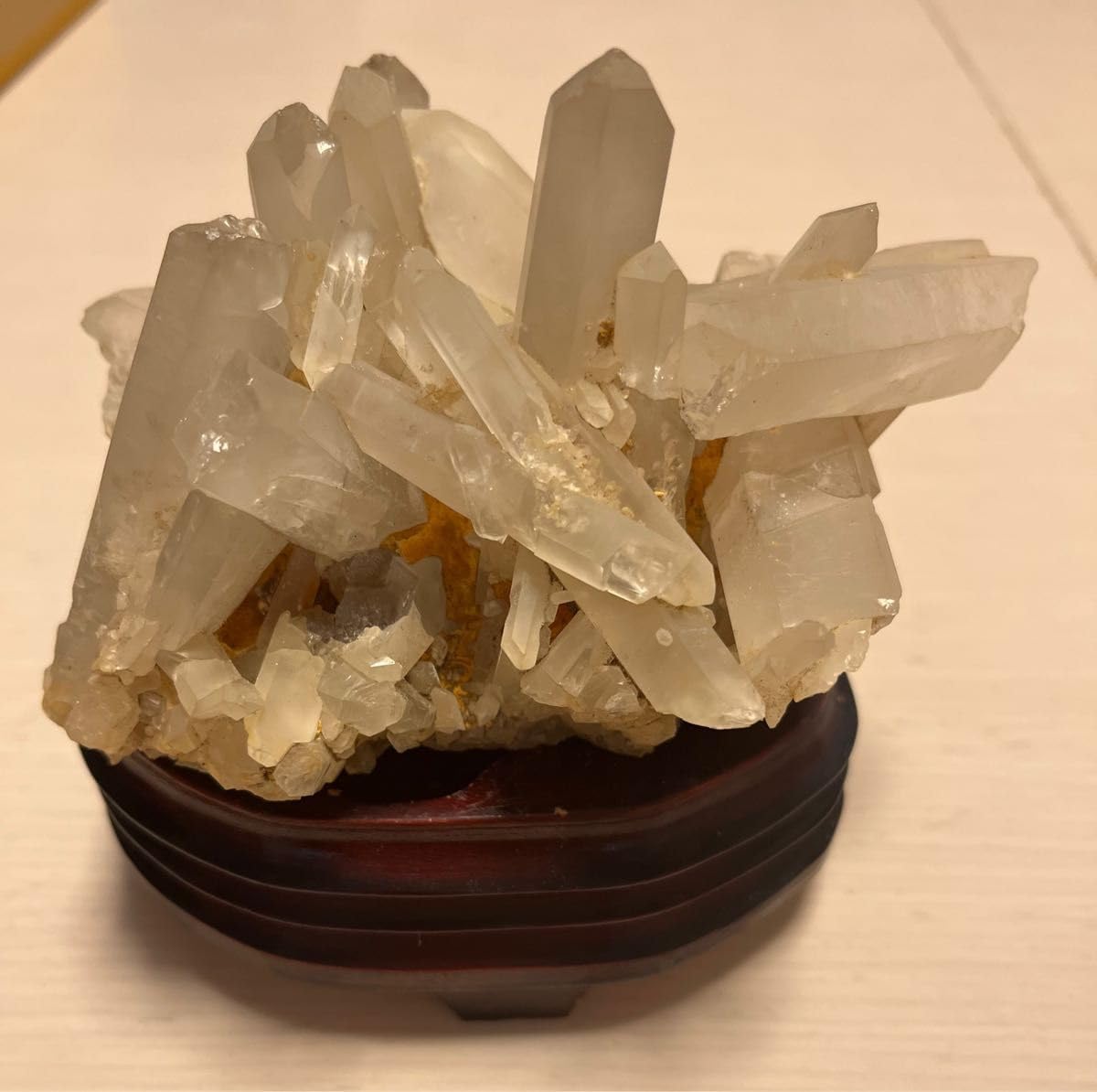 天然石　クォーツクラスター　水晶　鑑賞　浄化 天然石クォーツクラスター水晶鑑賞浄化