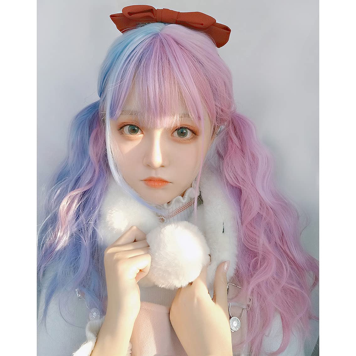 Amazon.co.jp: ウィッグ ロリータ GAL系 コスプレ 耐熱ウィッグ