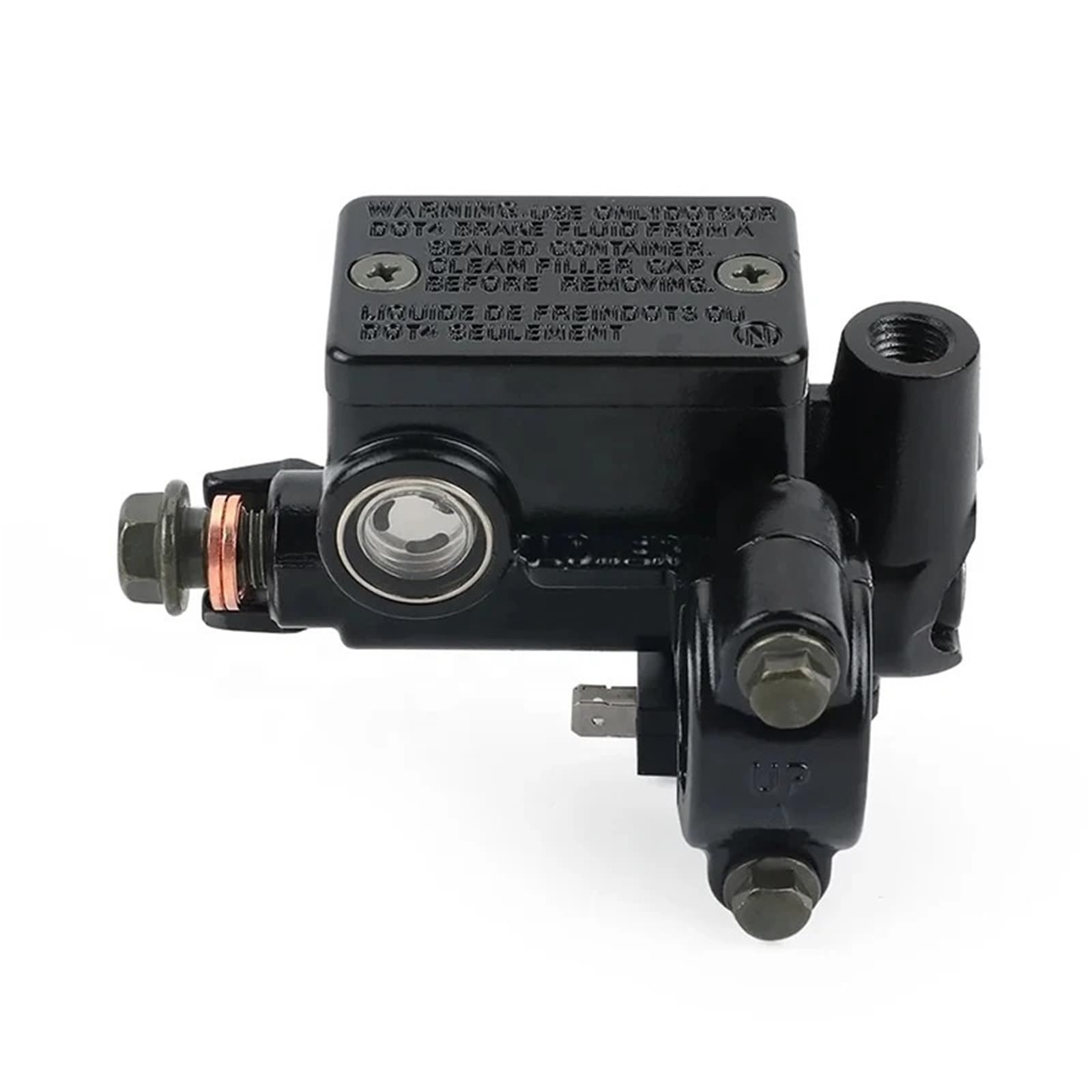 TAYSMRT Hydraulic Right Brake Pump Body Rear Clutch Master Cylinder Lever Fit for Motorcycle Dirt Pit Bike ATV Quad Universal