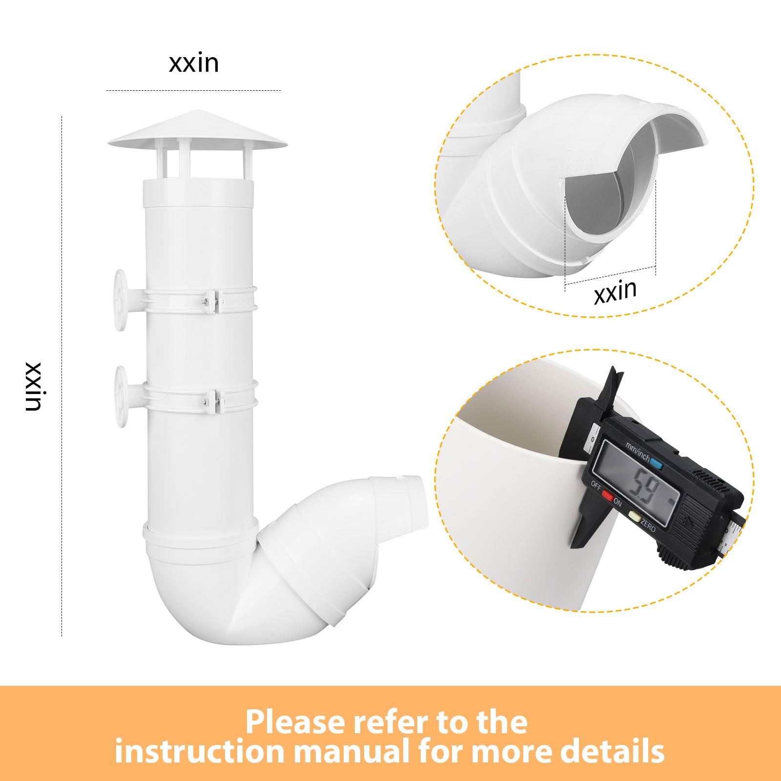 Snapklik.com : Automatic Chicken Feeder, 7 Lbs Capacity, Heavy Duty PVC