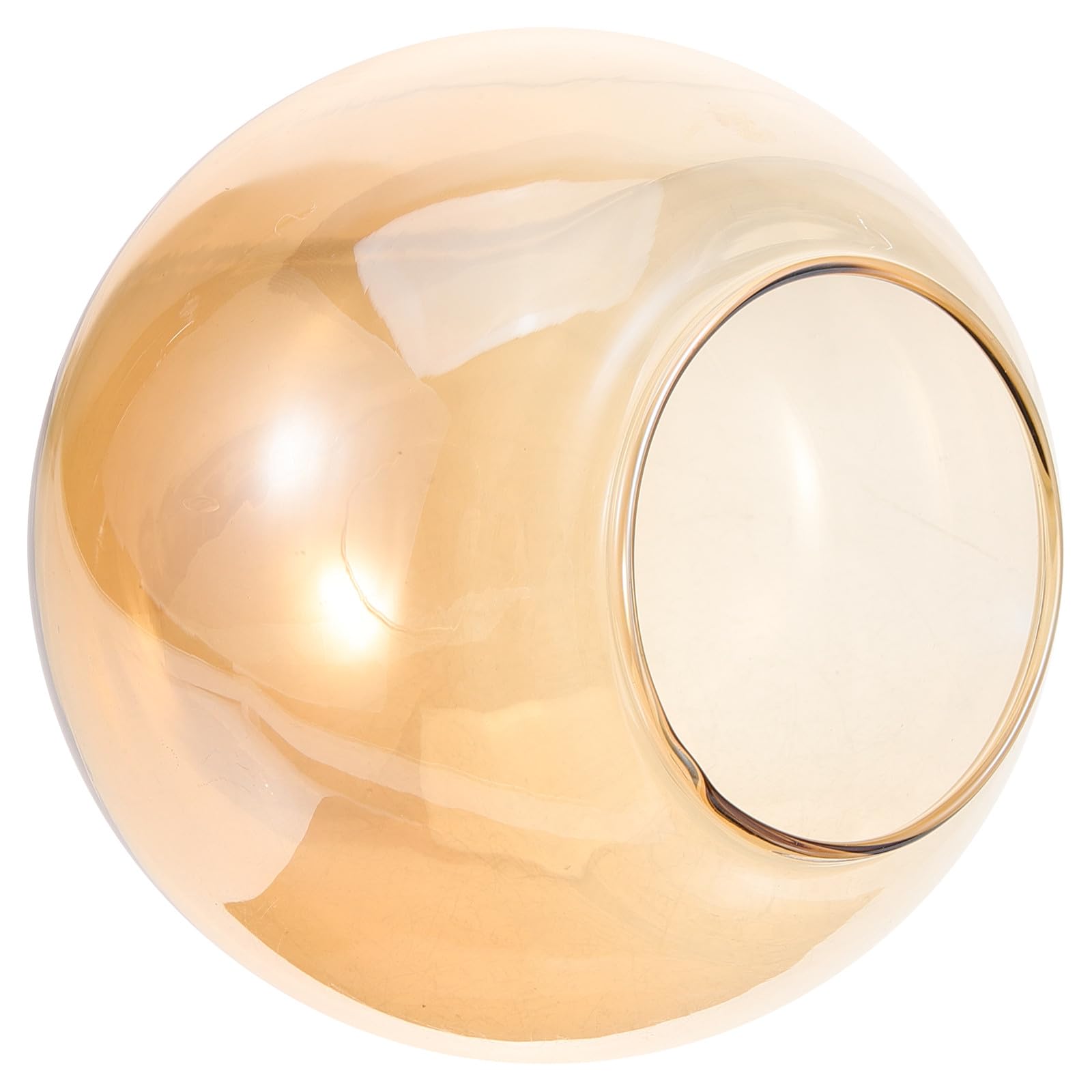 KHBUAB Glass Globe Lampshade for Wall Light and Wall Sconces, Easy to Install Lightweight Glass Shade, for Cafe Shop and Living Room Light Fixture Cover