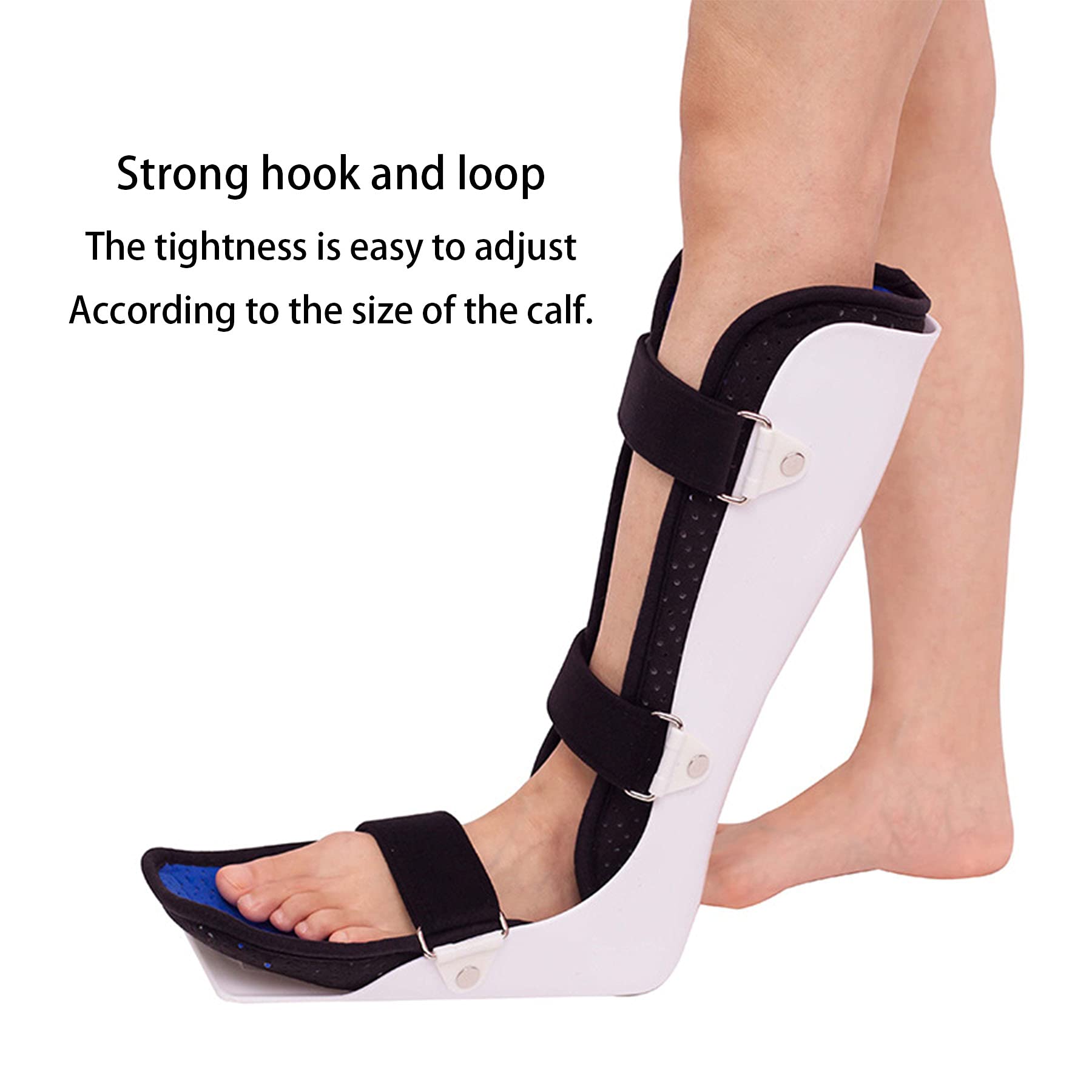 Ortesis de Caída de Pie Soporte para Lesiones Nerviosas Tendinitis de Aquiles Fascitis Plantar Alivio de Presión Soporte Ortesis de Tobillo y Pie Férula de Soporte de Pie Caído