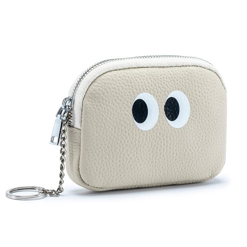 Amazon | Yocipa 本革 可愛い コインケース キーリング付き