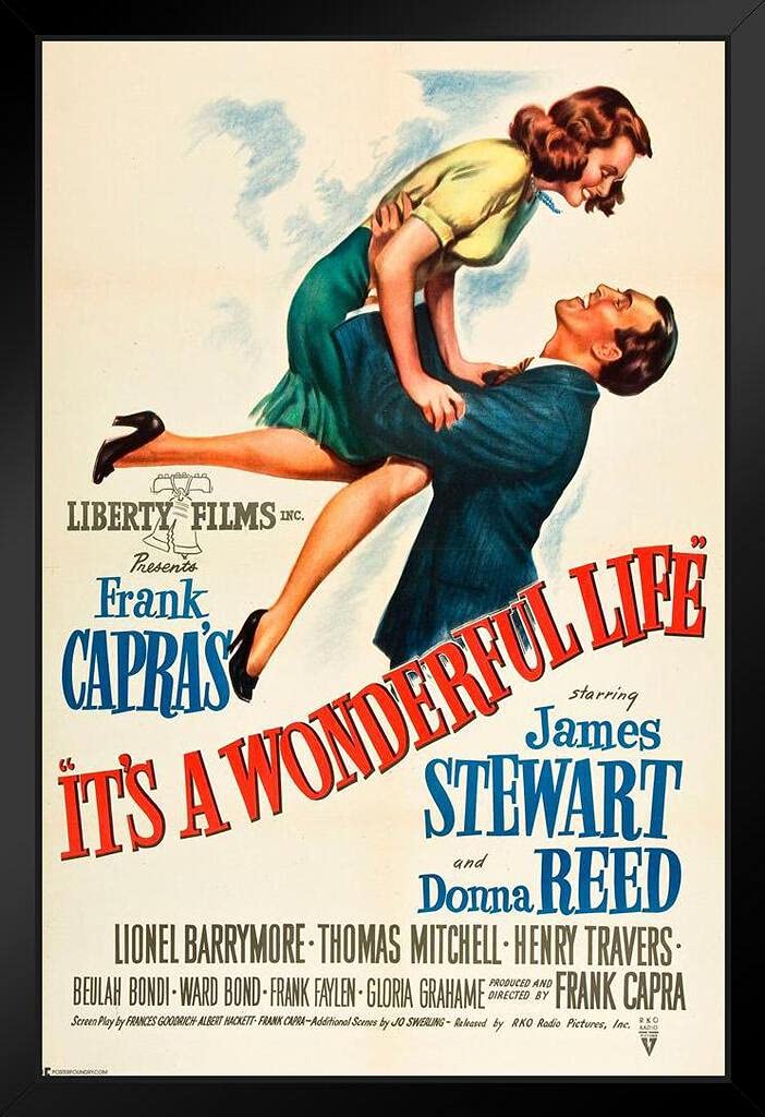 Amazon.co.jp: Its A Wonderful Life 1946 映画ポスター クリスマス
