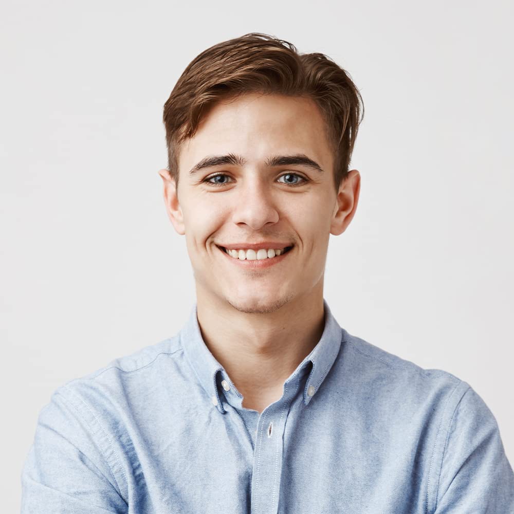 Lordhair Toupee for Men 0.08mm Human Hair Thin Skin Flat Injected Men's Hairpieces 8x10 Inches Base, Light Brown Color 7ASH