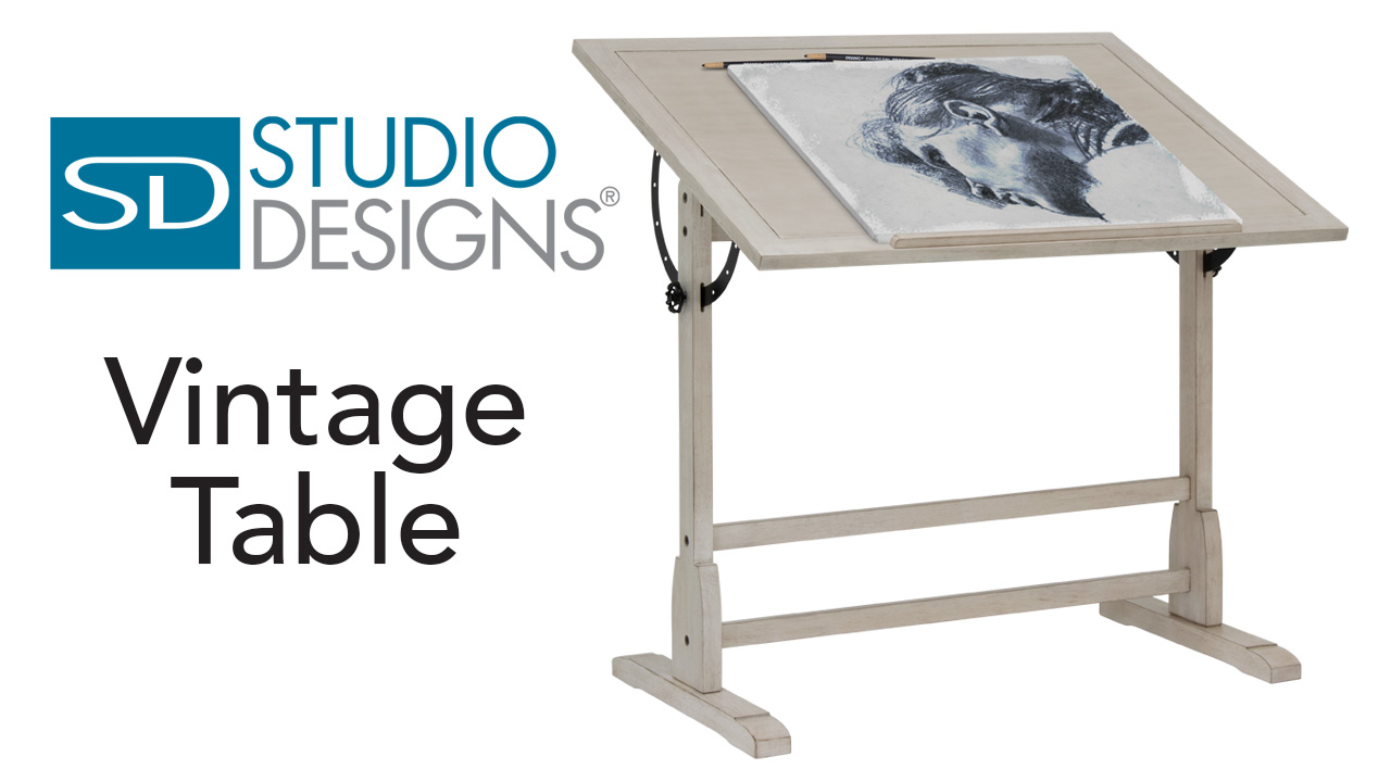 Amazon.com: Studio Designs Wood Drawing/Drafting Table with