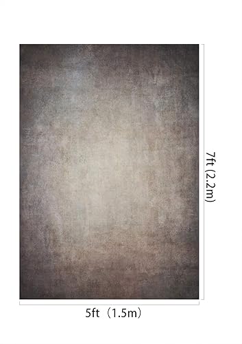 Miniatura 2 de Telón de fondo gris de 5 pies de ancho x 7 pies de alto, para retrato fotográfico, muselina, estudio abstracto, fondo grunge, papel antiguo,