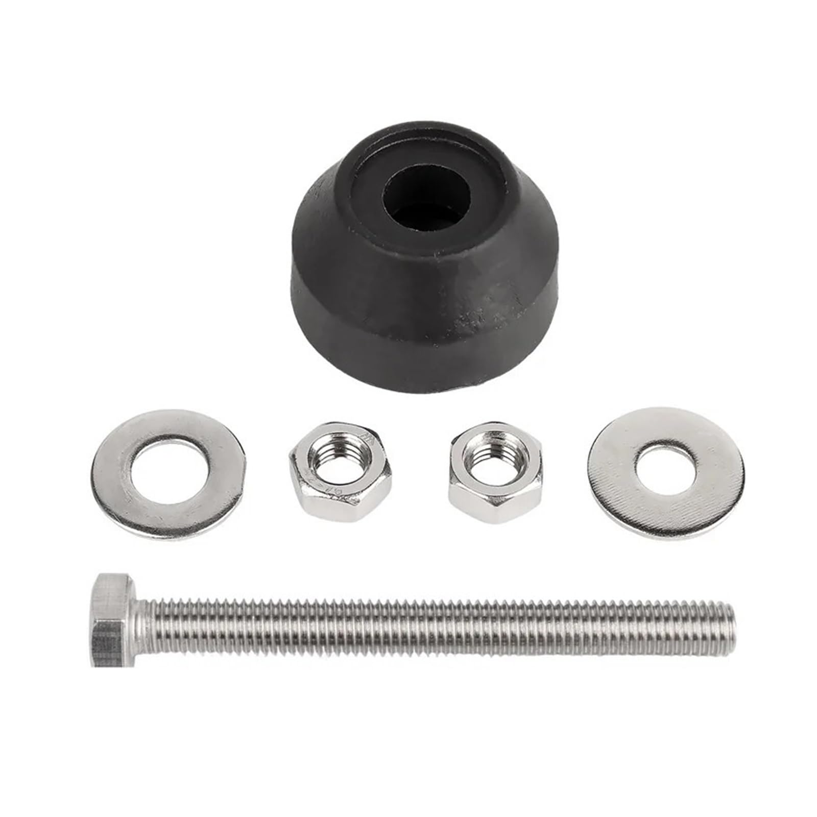 4 regulowane nóżki do mebli M6-M16 | Podstawa podpierająca fundament ze śrubą ze stali nierdzewnej 304 40-80 mm(D1 80mm,M16(1sets))