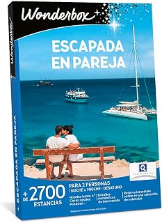 WONDERBOX - Caja Regalo - Escapada en Pareja - Una Estancia en hoteles románticos, masías, hospederías, Casas Rurales en la montaña - Ideas Regalo Pareja Original