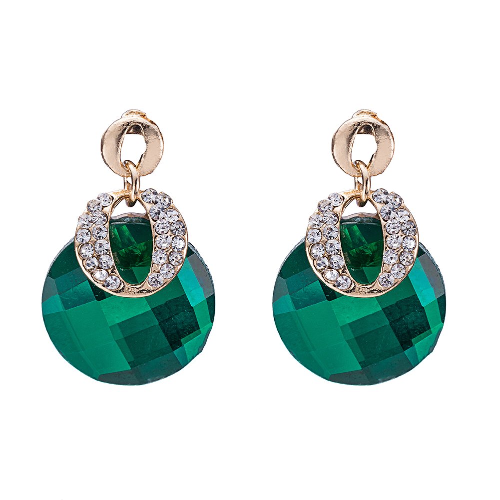 Yellow Chimes Drop Earrings for Women Green Crystal Earrings Gold Plated Crystal Drop Earrings for Women and Girls. (B0785FT1M8) Amazon Price History, Amazon Price Tracker