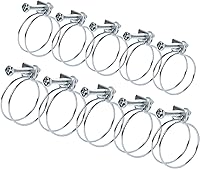 Vista 10 de POWERTEC 70101 Paquete de 5 abrazaderas para manguera, de alambre.