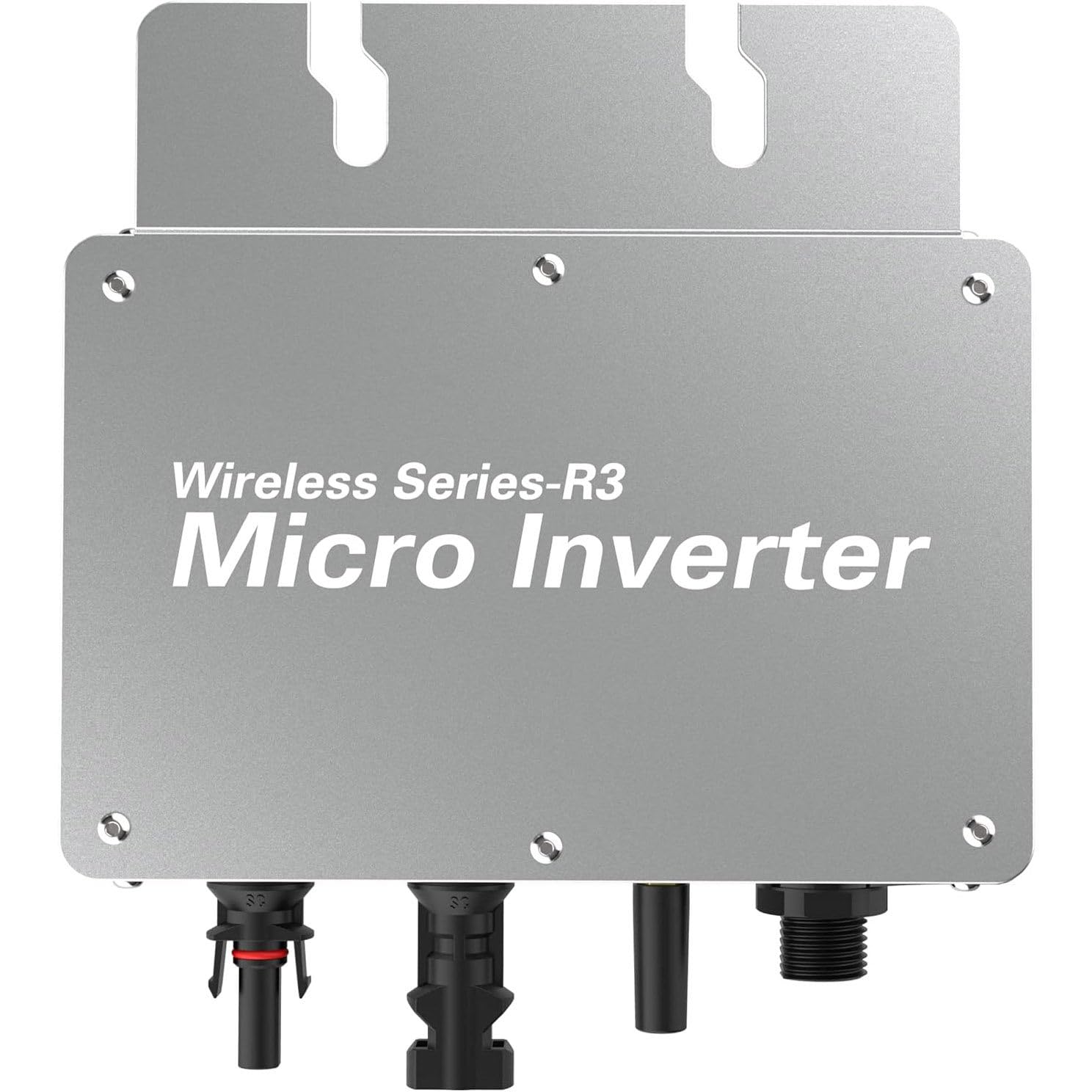 Inverter Solare, Inverter Di Rete Impermeabile, Microinverter Fotovoltaico IP65 Impermeabile, Inverter Solare Mppt Convertitore Di Rete Con Monitoraggio Del Telefono Cellulare Wi-Fi,WVC-1200W