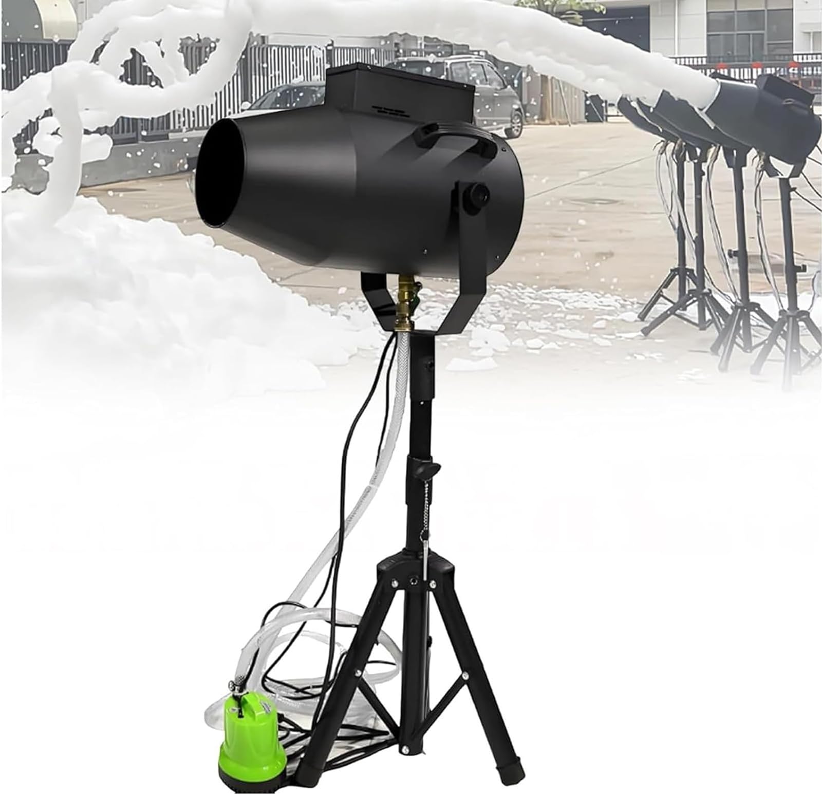 NHDVDVAV Large 1000W Foam Machine,Party Foam Cannon,Adjustable Angle