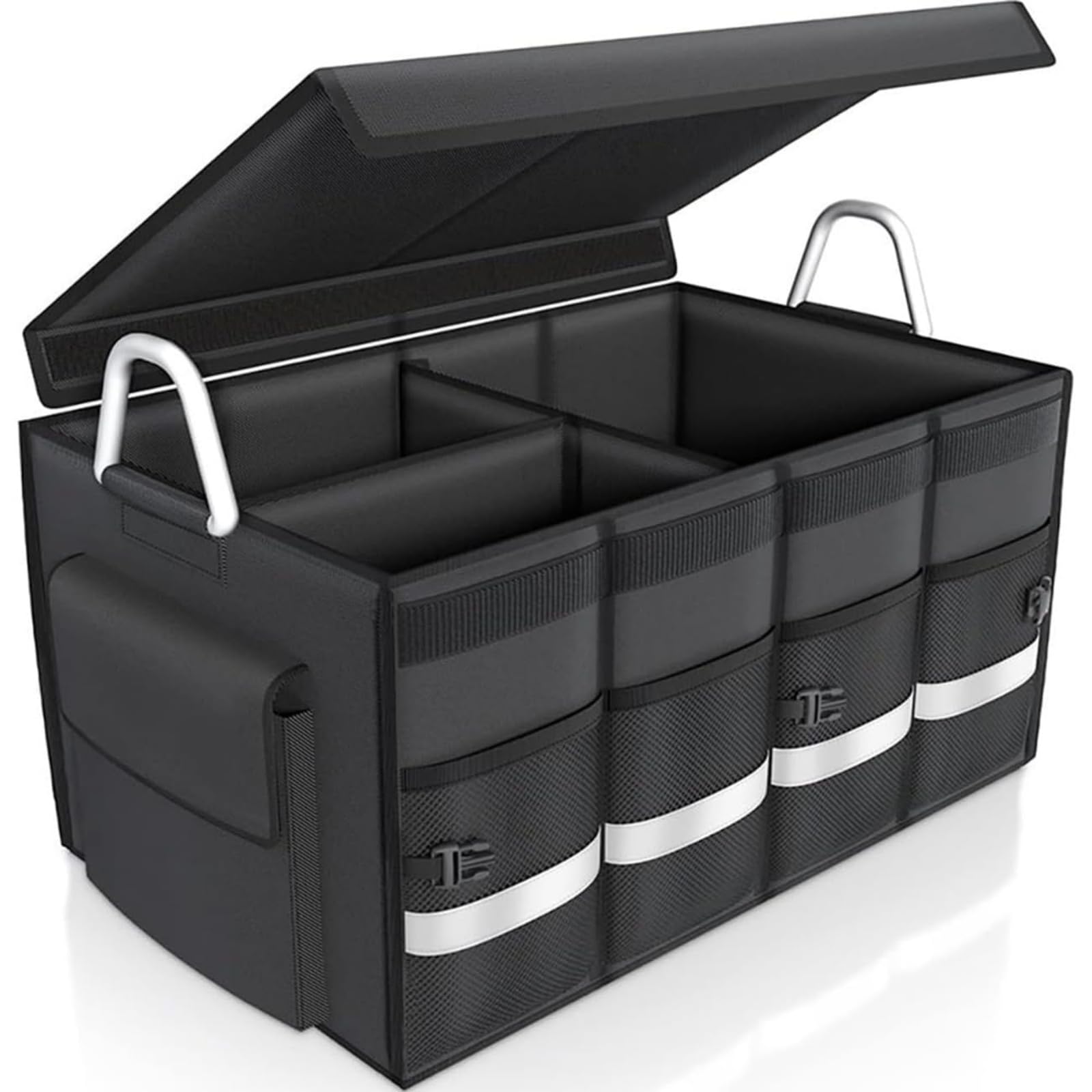 Organizador Maletero Coche, para Zeekr X 7X, Caja Plegable para El Coche, Bolsa Impermeable para Maletero del Asiento Trasero