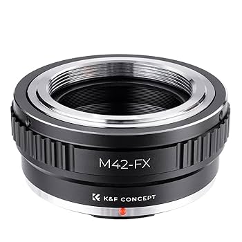 K&F Concept M42 to Fuji X All-Metal Lens Mount Adapter