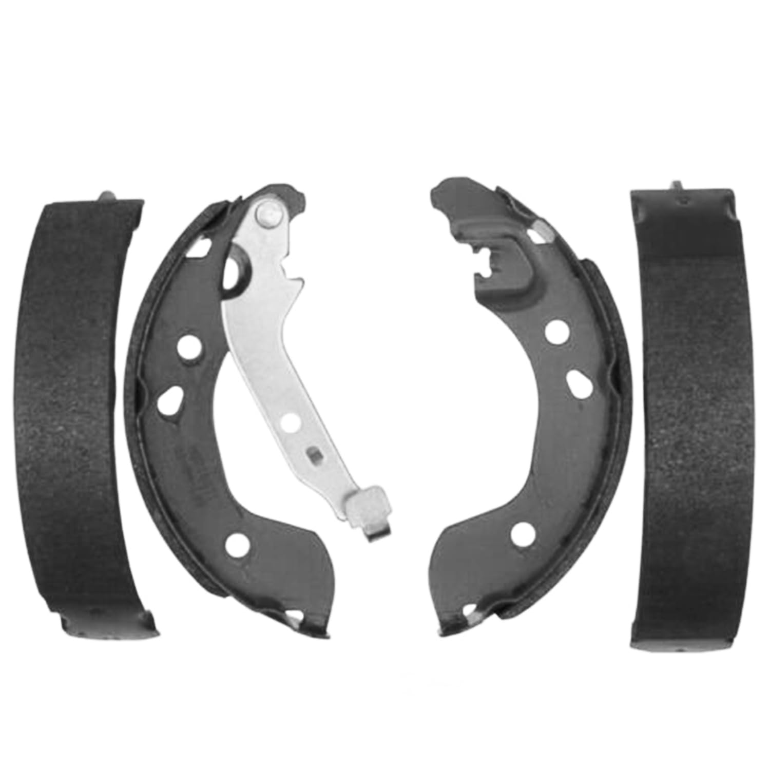 Detroit Axle - Rear Brake Shoes for 2012-2019 Nissan Versa Note Micra, 2013 2014 2015 2016 2017 2018 Premium Brake Shoes Replacement
