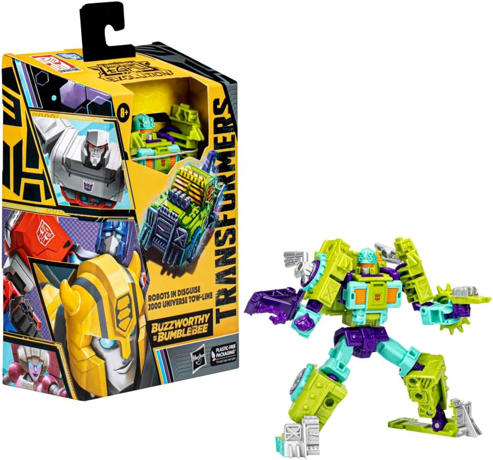 Transformers Legacy Evolution Buzzworthy Bumblebee Robots in Disguise 2000 Universe Tow-Line Figure