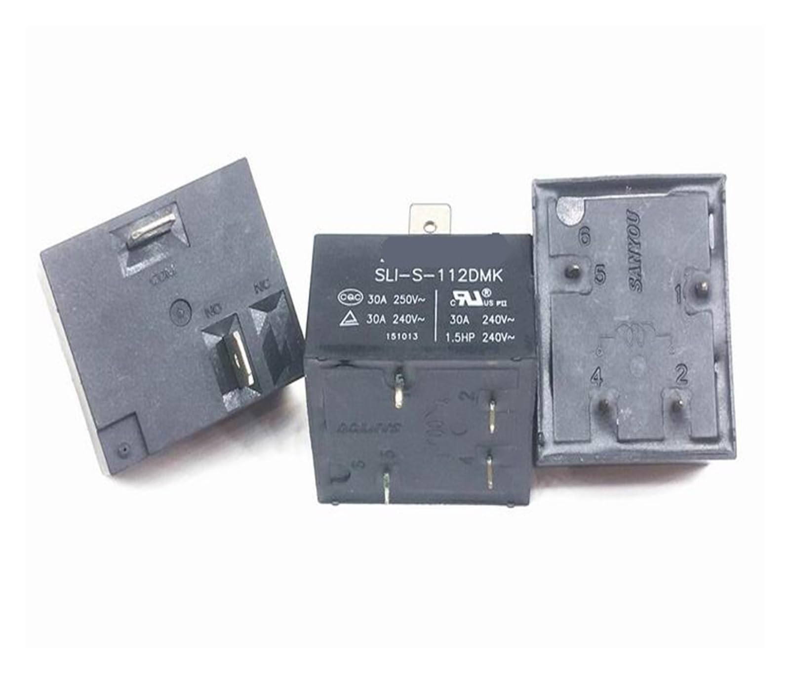 Relé SLI-S-112DMK 12V de 4 pines MPQ4-1A-4P-12V-30A para automoción