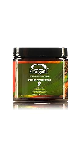 Kerarganic Máscara Post-Tratamiento Aceite de Argán Enriquecido 16oz