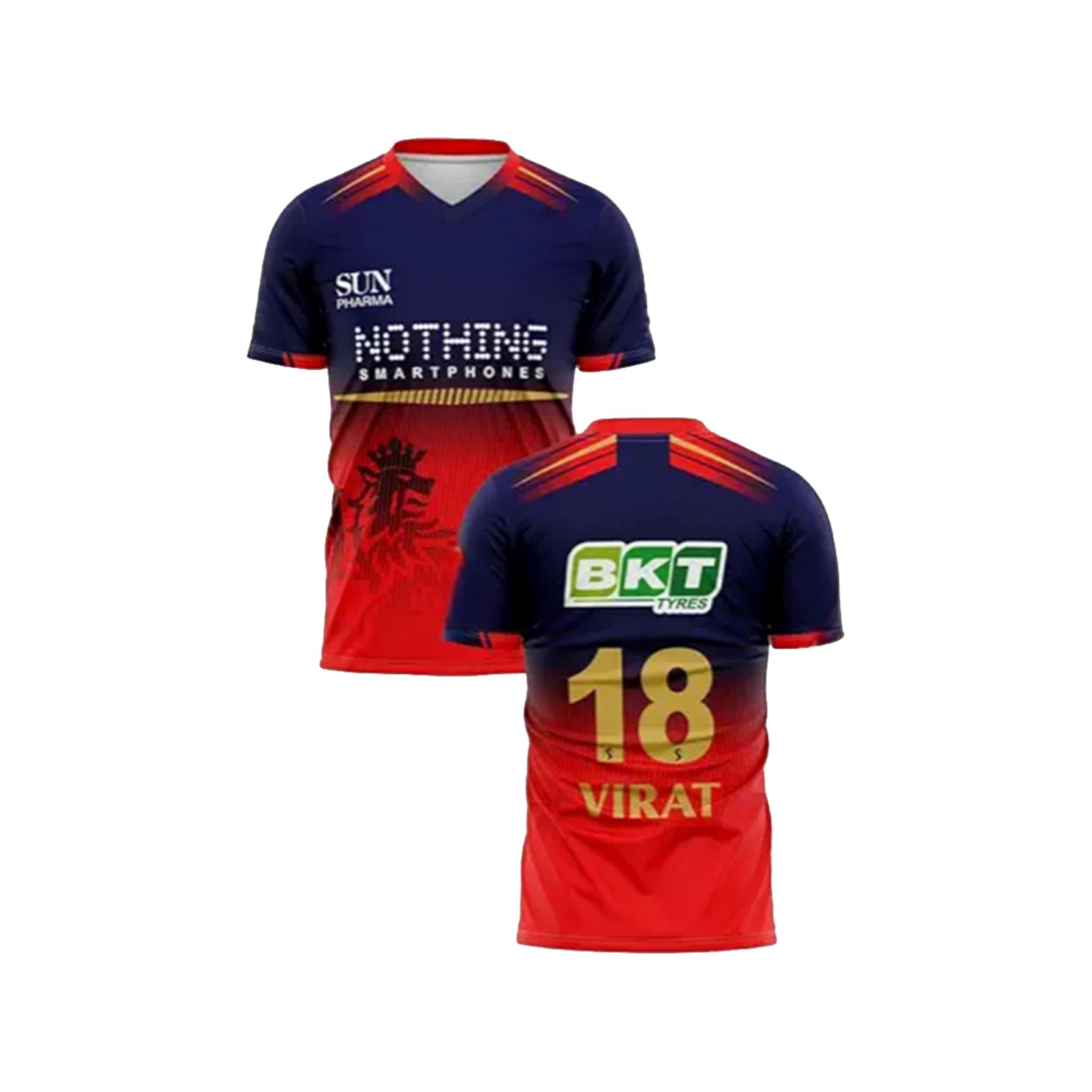 Sports Cricket Jersey Virat 18 2026 (Kids,Men,Boys)-image-40