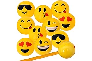 ArtCreativity Emoticon Sharpeners for Kids, Bulk Pack of 24, Emoticon Smile Face Pencil Sharpeners