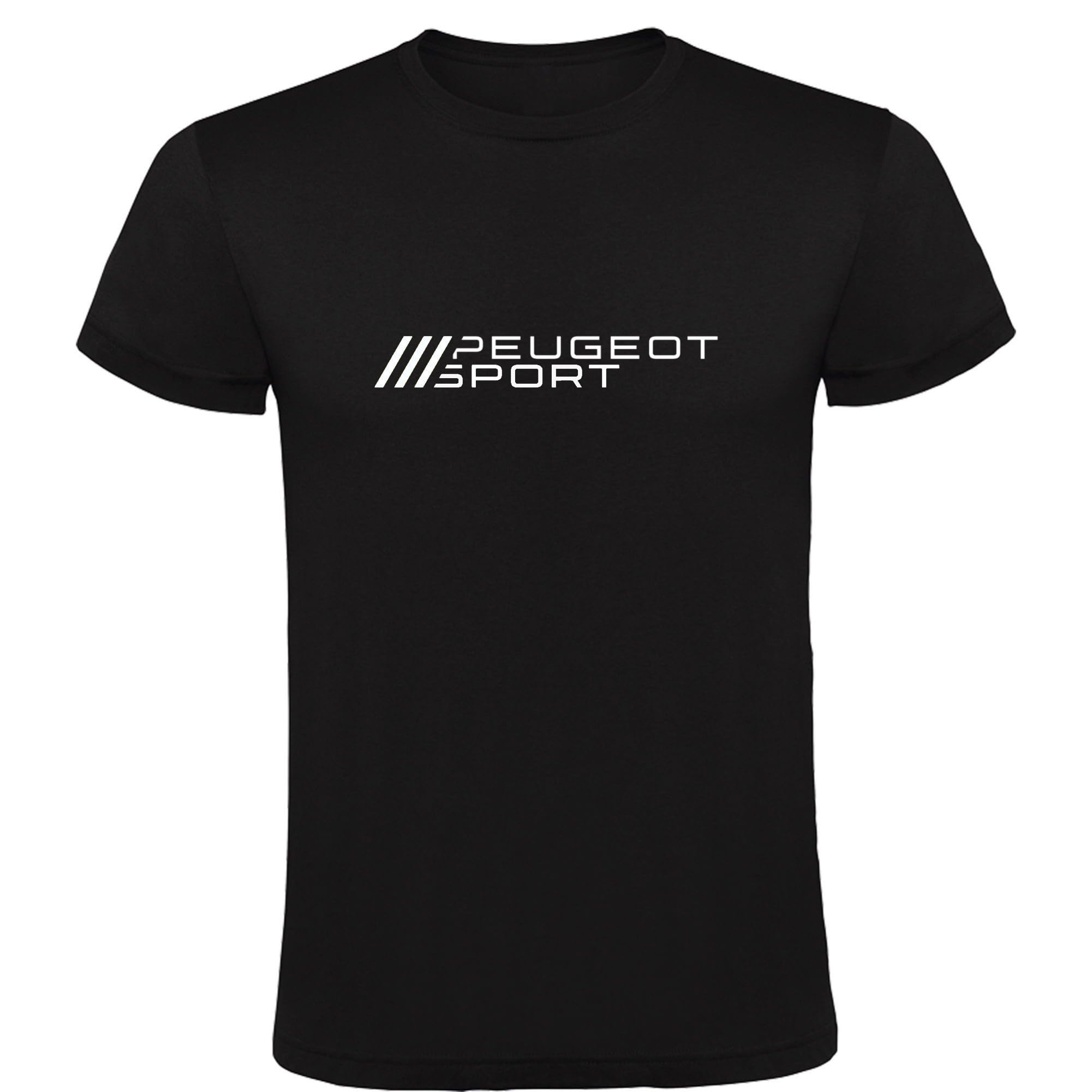 Genérico Camiseta Negra para Amantes de los Coches Deportivos franceses - Tallas S-XXL - 100% Algodón