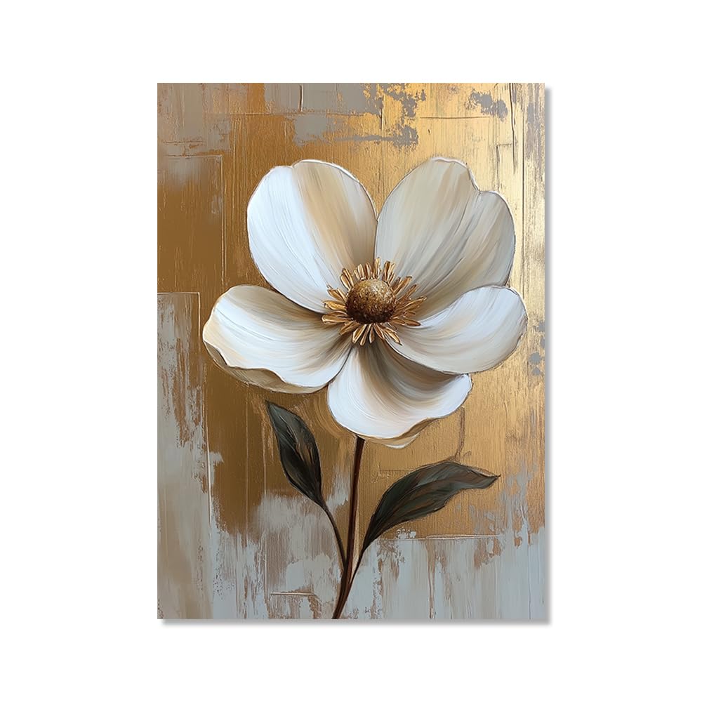 Amazon.co.jp: フラワーピクチャーキャンバスウォールアート - 抽象的