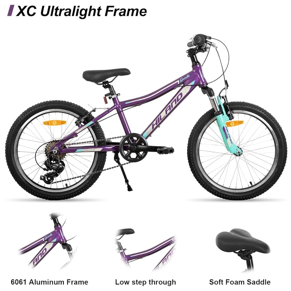 Amazon | HH HILAND (ハイランド) 20インチ 子供用マウンテン