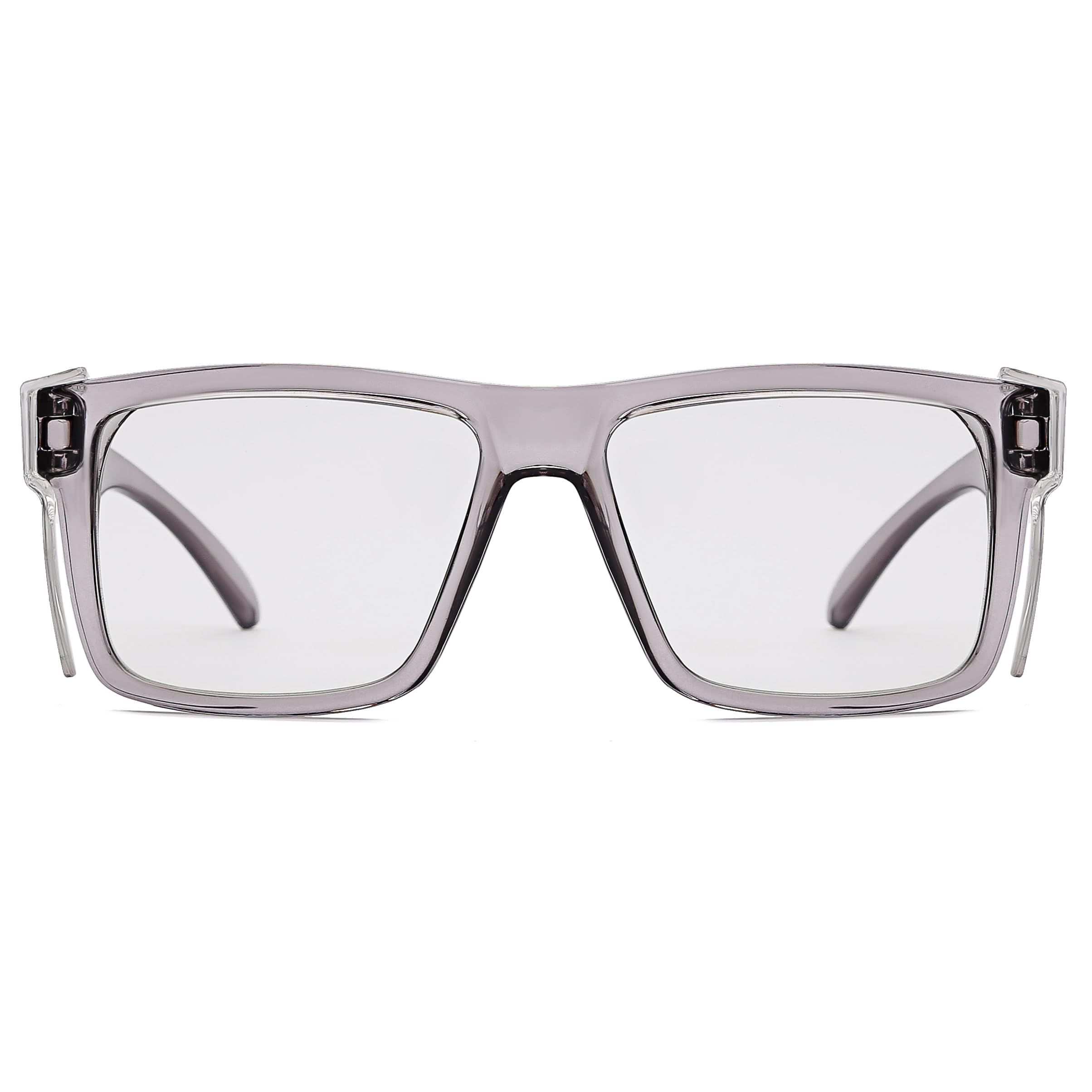 Lentes fotocromáticos anti luz azul UV400 con oscurecimiento automático, lentes transparentes a ahumados, lentes de sol de seguridad ANSI Z87.1