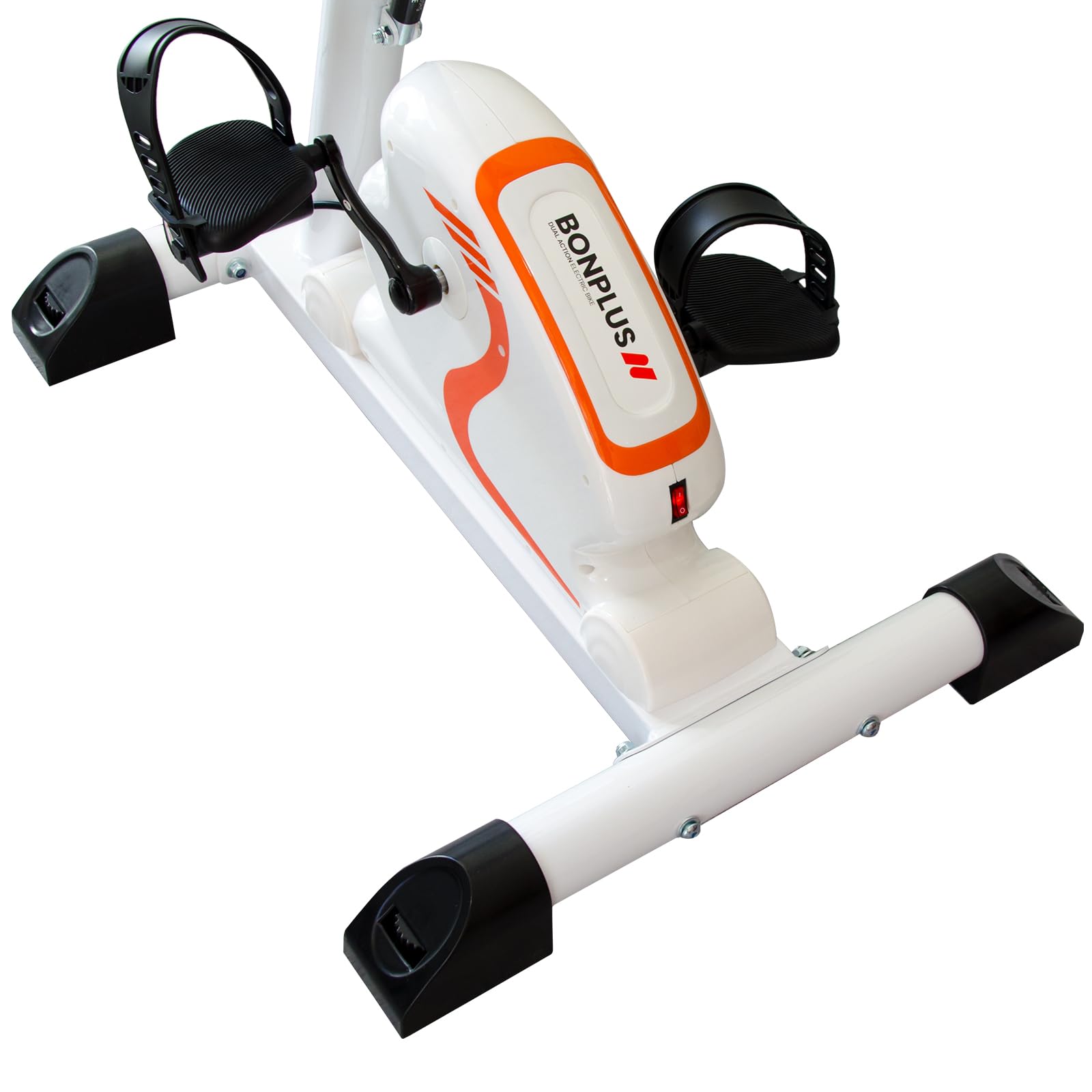 Mini-Vélo Double Pédalier Électrique Bras Jambes 12 Niveaux Vitesse 12 Programmes Pédales Bidirectionnelles