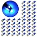 50Pcs T10 194 168 2825 W5W 5 x 5050 SMD LED Super Bright Car Lights Lamp Bulb Blue