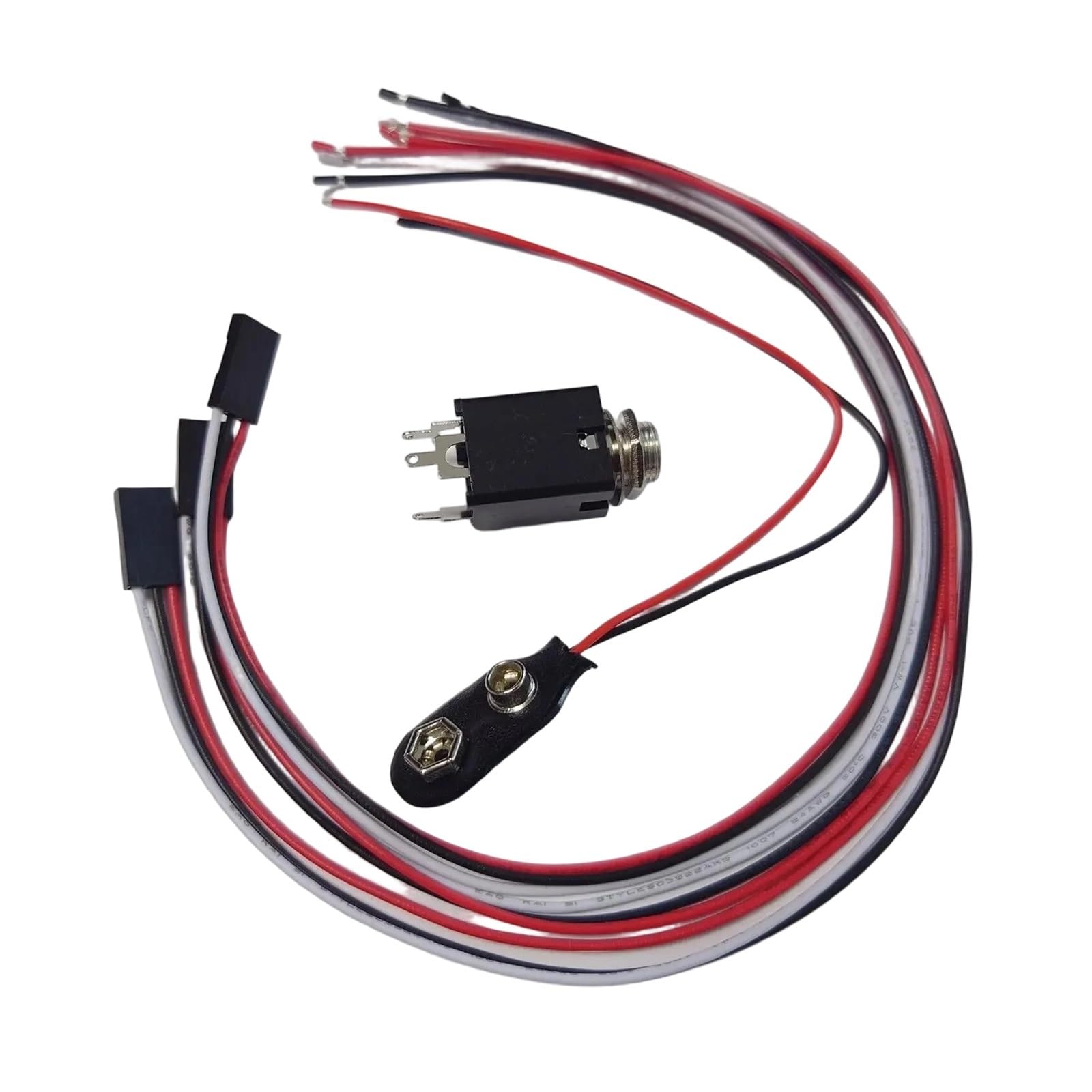 Pastilla De Guitarra Eléctrica Profesional Pastilla Activa SSS Pastilla De Guitarra De Bobina Única | Juego de pastillas de guitarra para mástil, medio y puente, color negro, con arnés de cableado