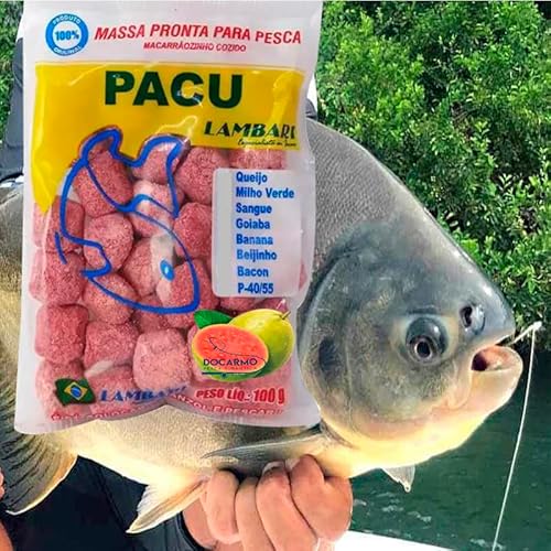 Isca Pronta para Pesqueiro Pacu Piapara Tilapia Kit com 3
