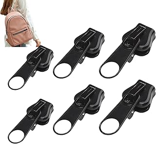 ジッパープル | 6個 修理交換用 プル パーツ,コート用ファスナーヘッド | ジャケット コート バックパック スーツケース テント ハンドバッグ クッション 衣類用