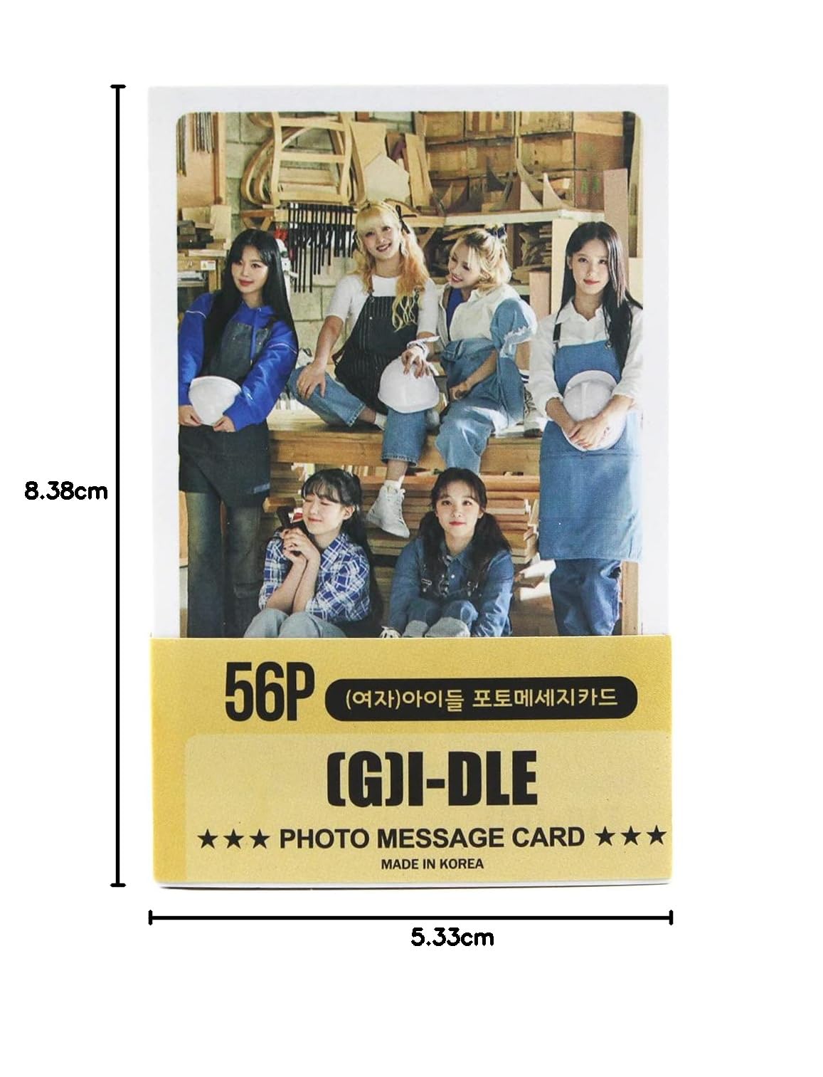 Amazon | K-POP IDOL Group フォトメッセージカード 56枚セット(はがき