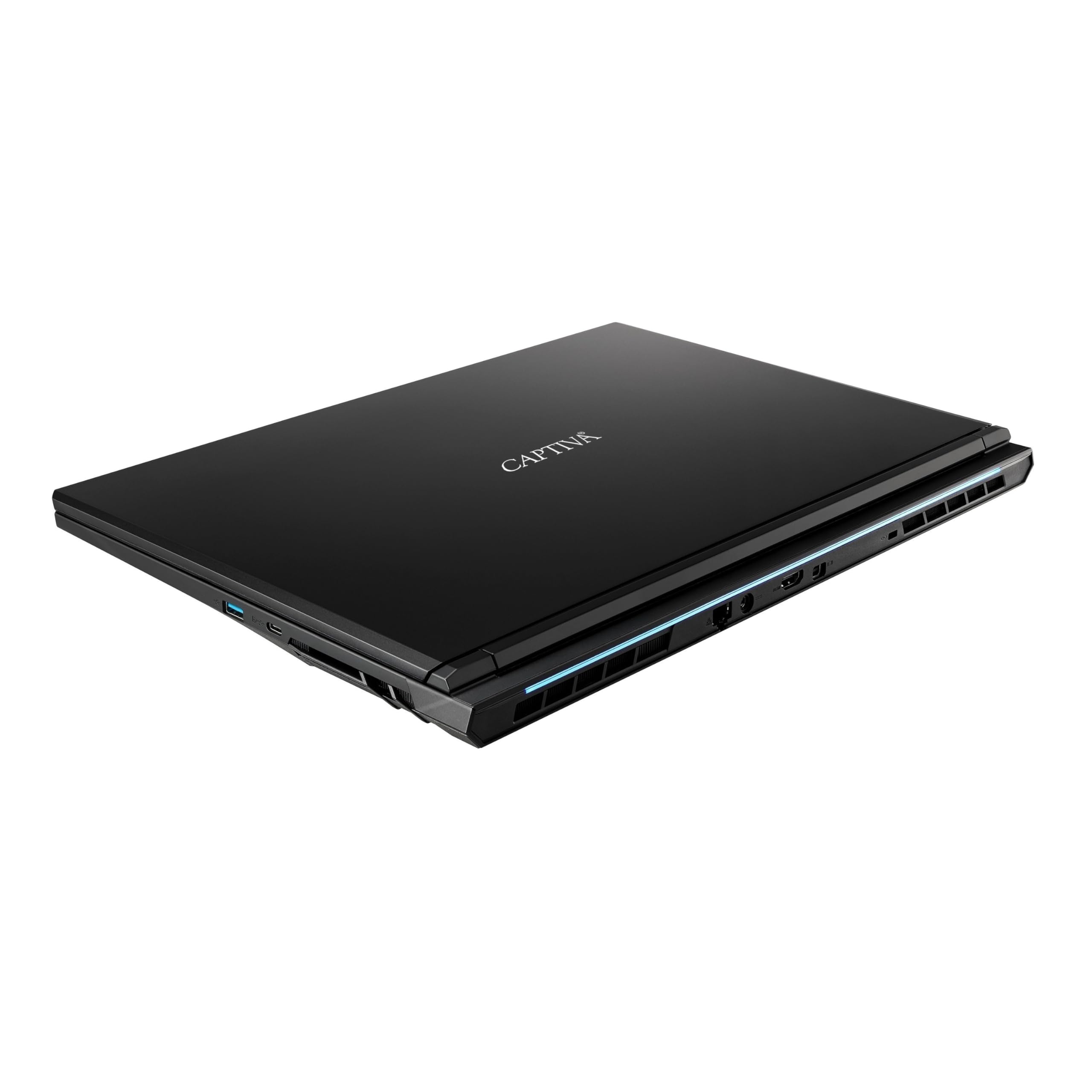 Captiva Notebook Highend Gaming I94-374GE | Intel Core i7 13620H | 32GB DDR5 RAM | NVIDIA GeForce RTX 5070 8GB | 2 TB SSD | 17,3 Zoll Full HD 144Hz | Windows 11 Home