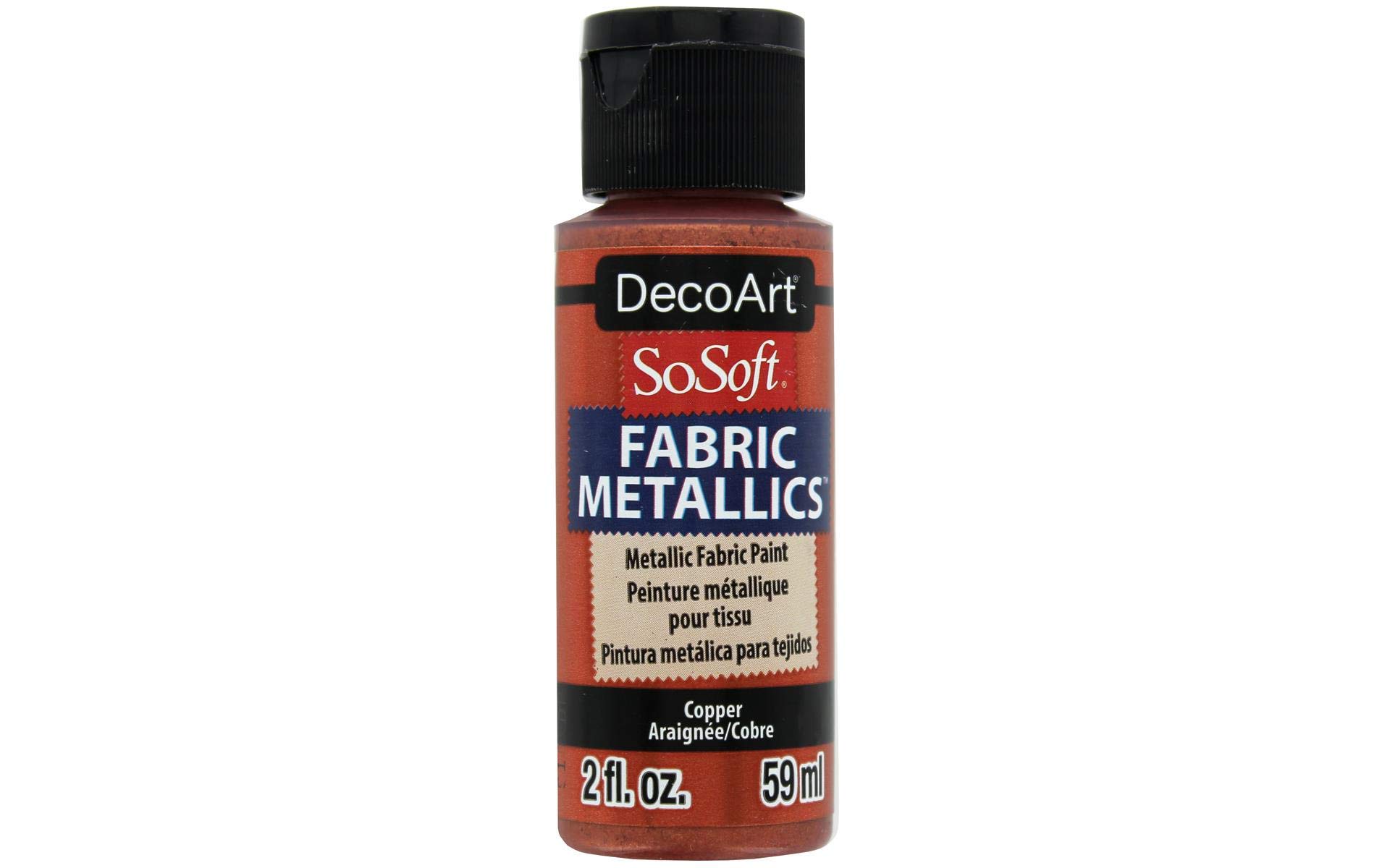 Deco Art SO- Soft Fabric METLC Copper, One Size
