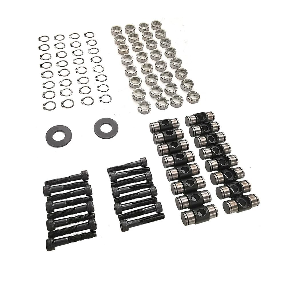 zestaw dźwigienek wydech Pasuje do chevroleta LS1 LS2 LS3 LS6 LS7 4.8 5.3 5.7 6.0 6.2 7.0 Gen III IV LS 13702-KIT 13702 zestawy czopa silnika Rocker