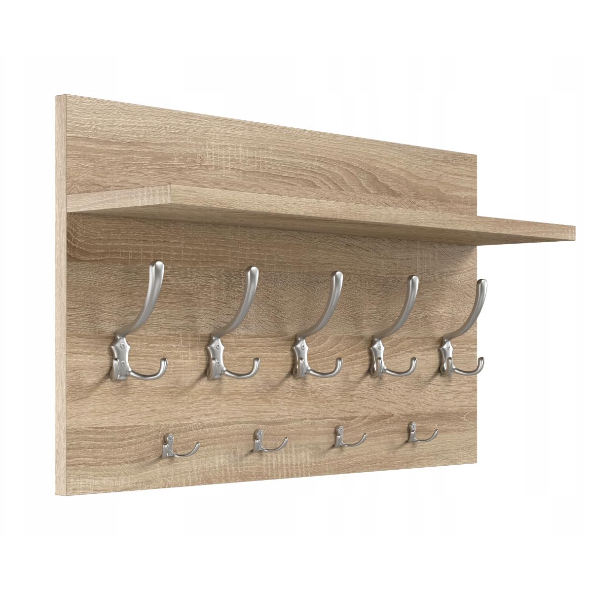 Wandgarderobe Sonoma Eiche Wandgarderoben Satin Griffe