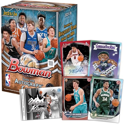 Baloncesto Bowman 2025-26 Caja de Valor original coleccionable precintado 2