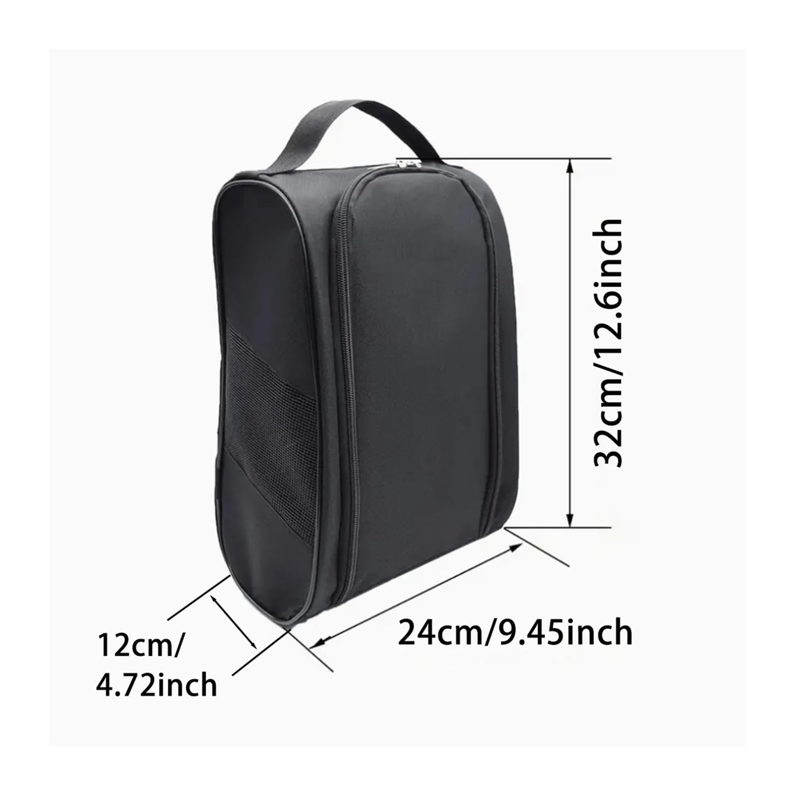 Tragbare Golfschuhtasche aus Oxford-Stoff