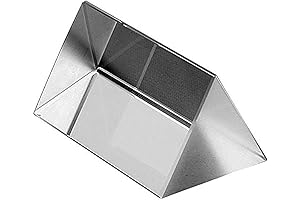 2.5-Inch Optical Glass Triangular Prism: Unveil the Spectrum of Light