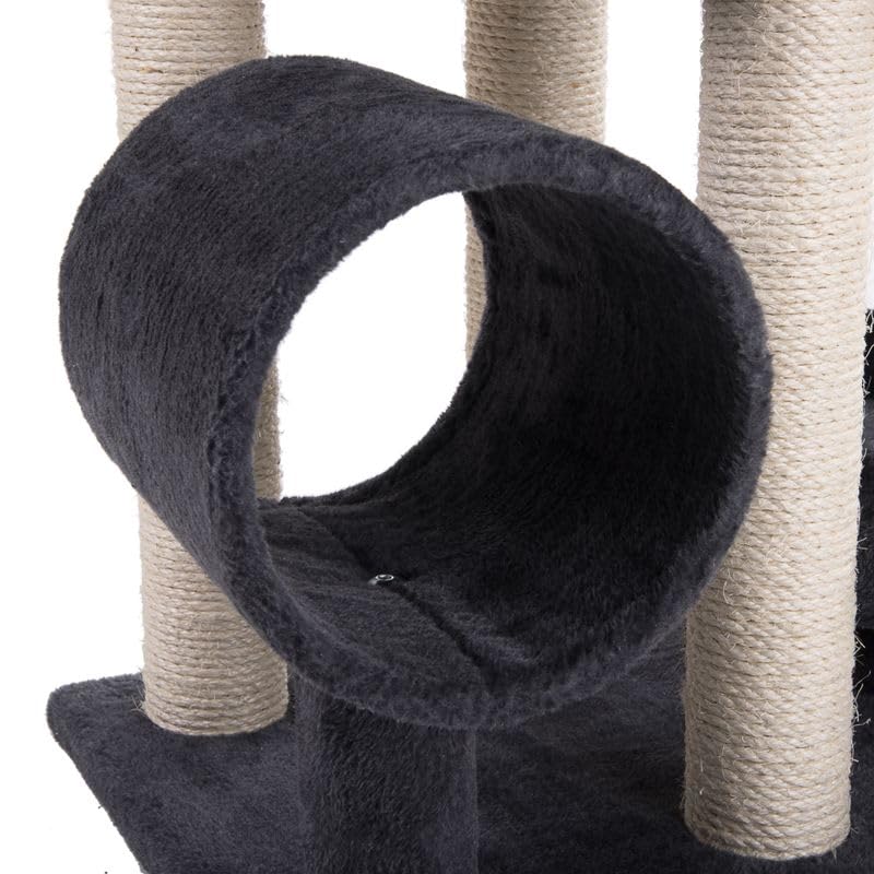 zooplus Kratzbaum Penelope | ideal auch für Kitten, große Katzenrassen oder Katzensenioren | Höhe: 116cm