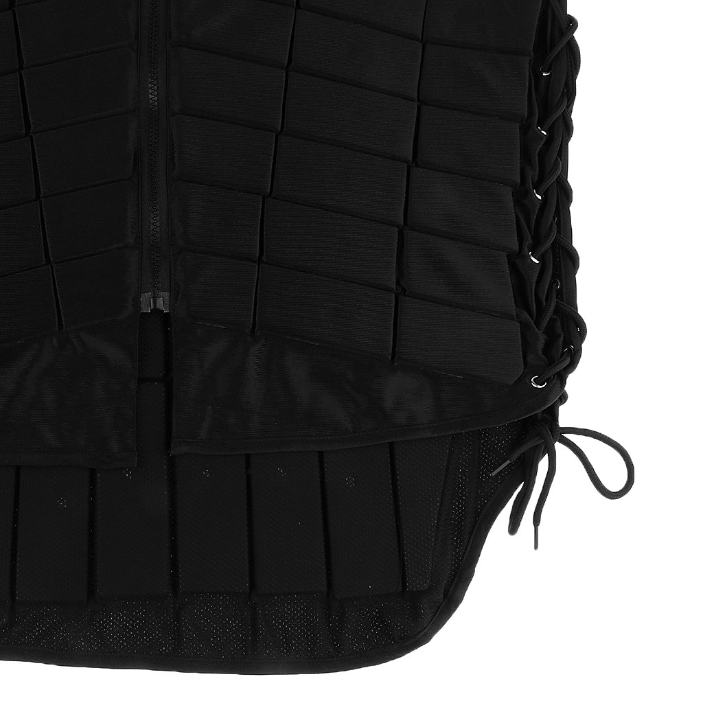 Gilet De Protection équestre Réglable - Enfant/Adulte - Noir - Taille Homme XXL