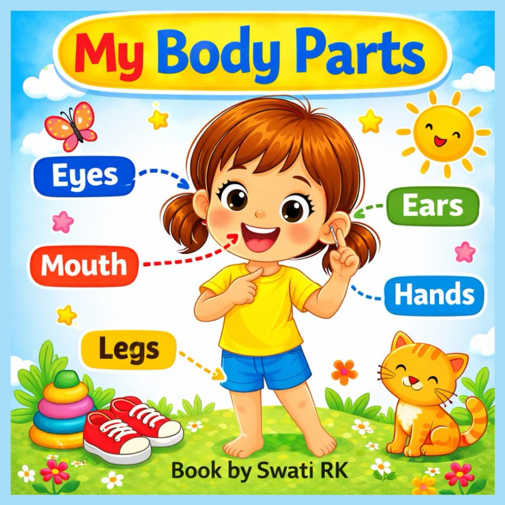 My Body Parts: Learn Body Parts for Kids Ages 2–5 | Fun and Easy Learning with Pictures