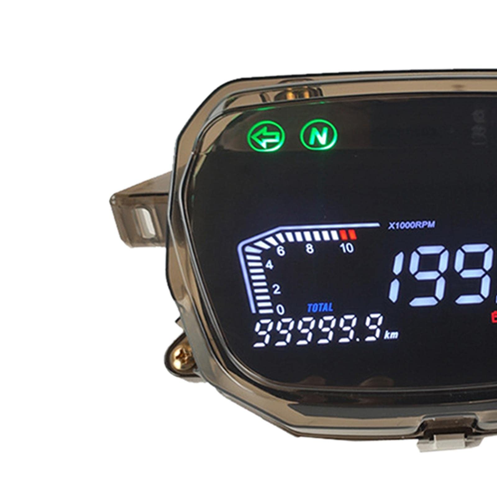 TRENDIVIBE Speedometer Tachometer Digital Meters 199 Kph MPH for FitsHonda EX90 Sturdy| Universal Fit | High-Performance-picture-25